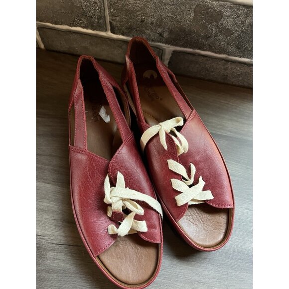 Sergio Tomani Donna Women's Leather Slip-On Shoes Size 38 7.5 US - Picture 11 of 16